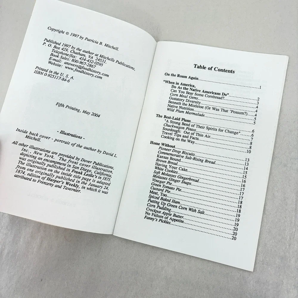 Civil War Pioneer Cooking Laundry Practice Book Lot Mescher Mitchell Reenactment